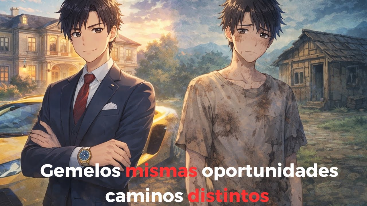 Los dos gemelos con las mismas oportunidades pero con destinos diferentes