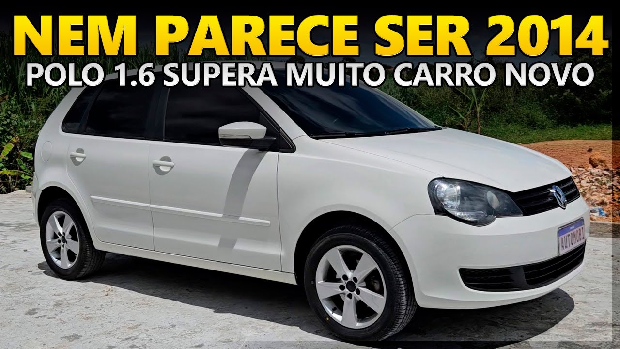 Polo 1.6 é Econômico, Barato e Moderno: Melhor COMPACTO de R$ 40.000 que supera carros novos