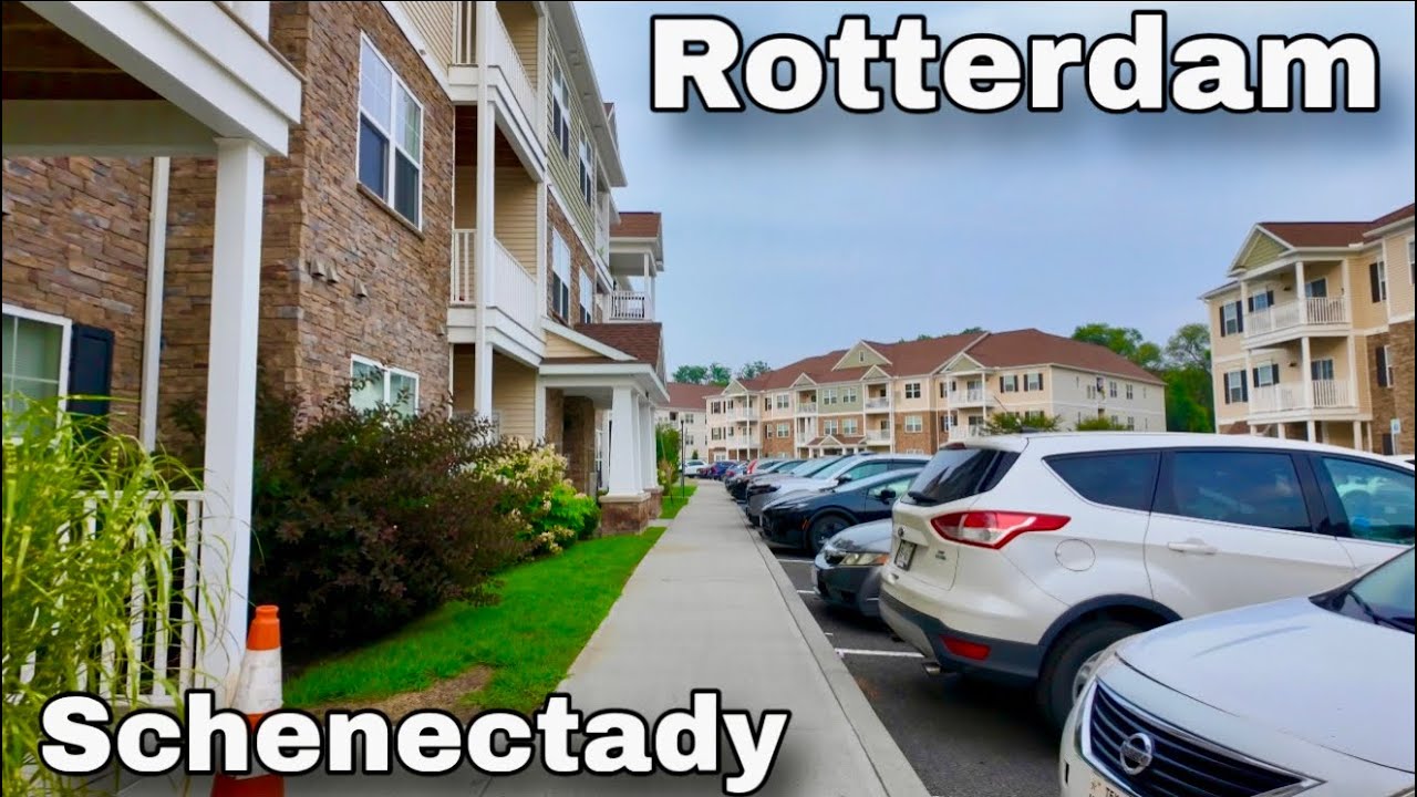 Rotterdam A Beautiful Suburban Town in Schenectady Walking Tour | 4K HDR New York