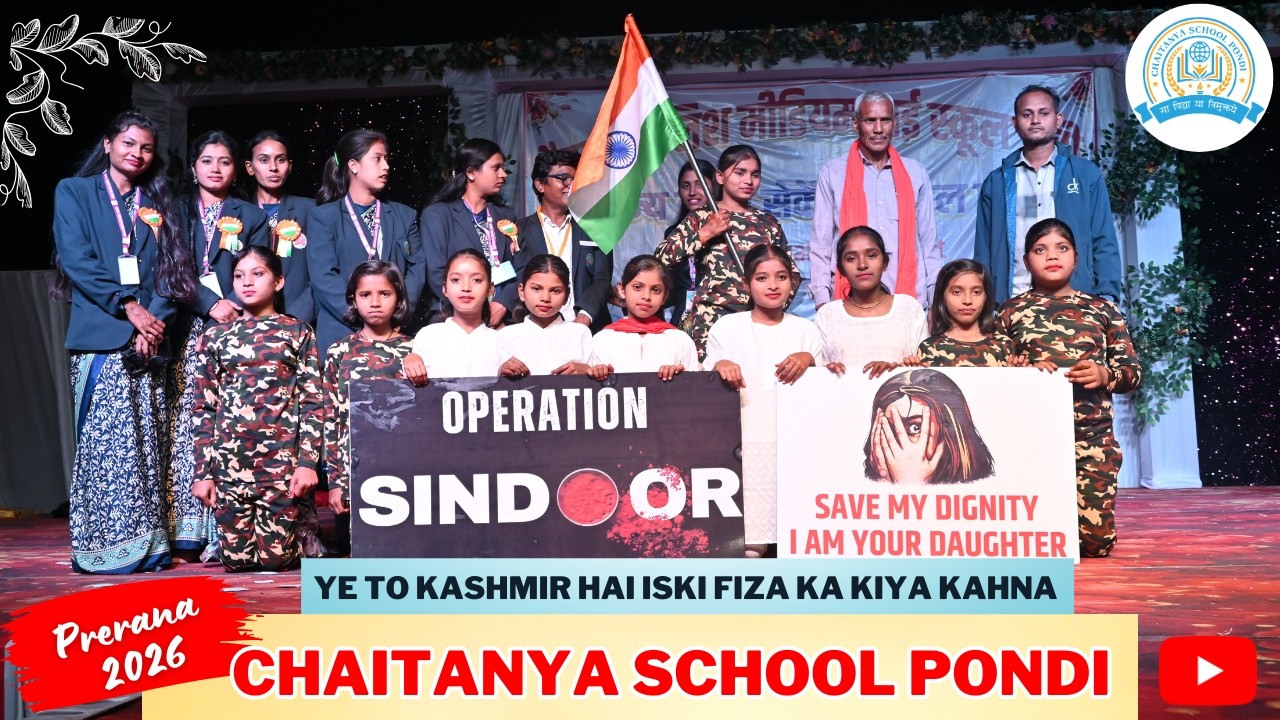 Chaitanya School Pondi Prerana 2026 🔥 | Annual Cultural Fest | Ye to kasmir hai iski fiza ka