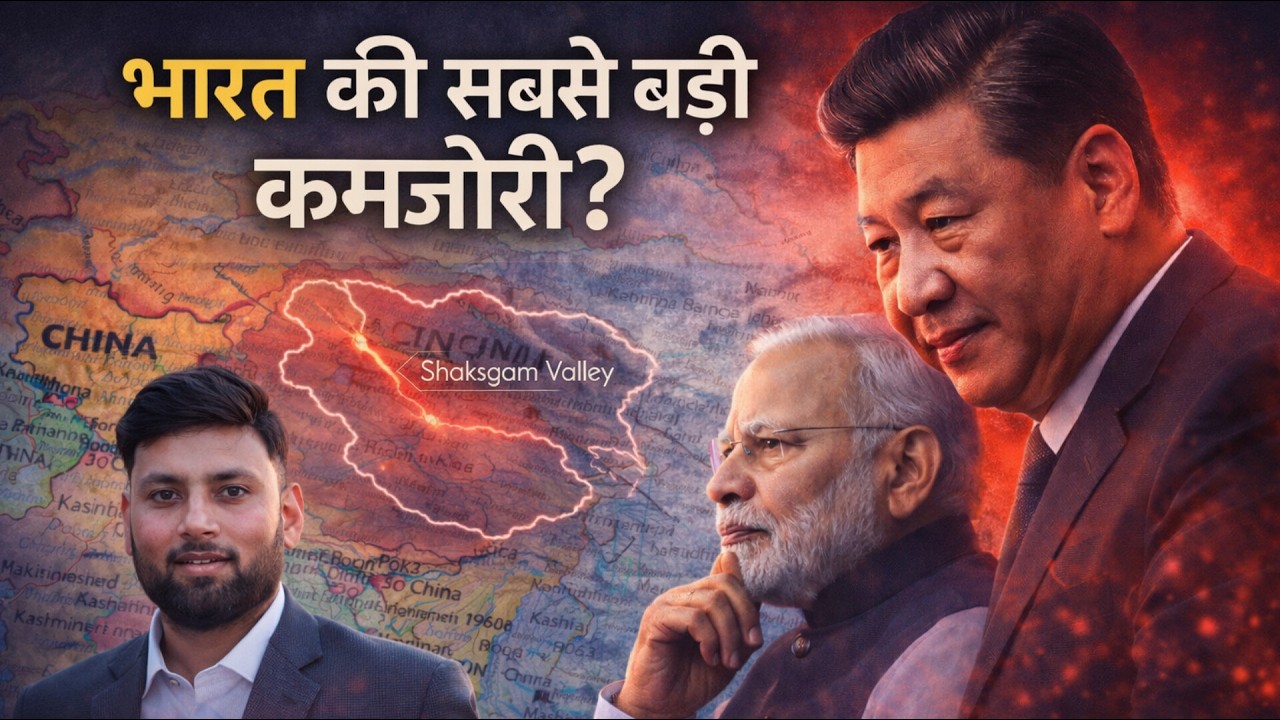 Why Shaksgam Valley Matters? | India vs China vs Pakistan | Border & Defence Explained