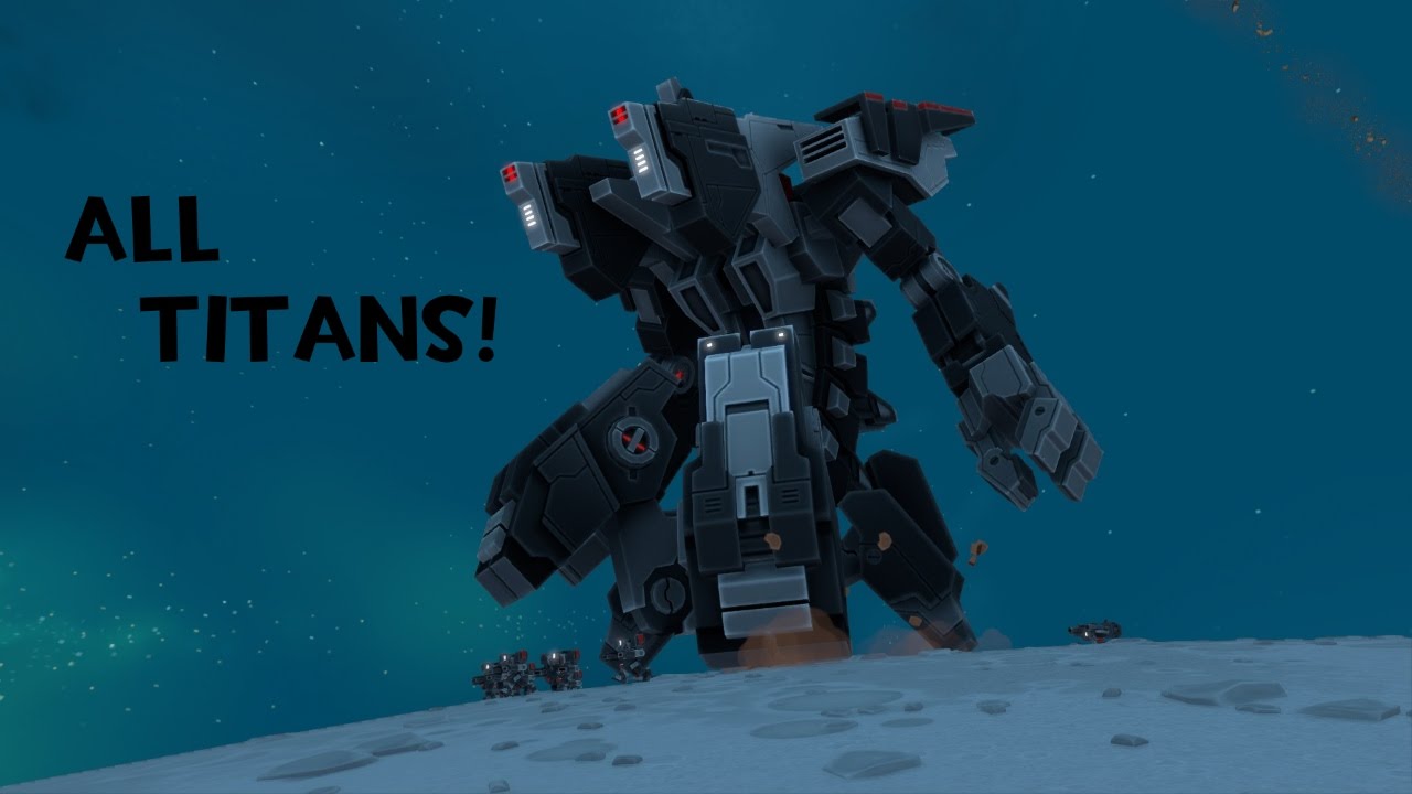 Planetary Annihilation: TITANS: ALL TITAN UNITS!