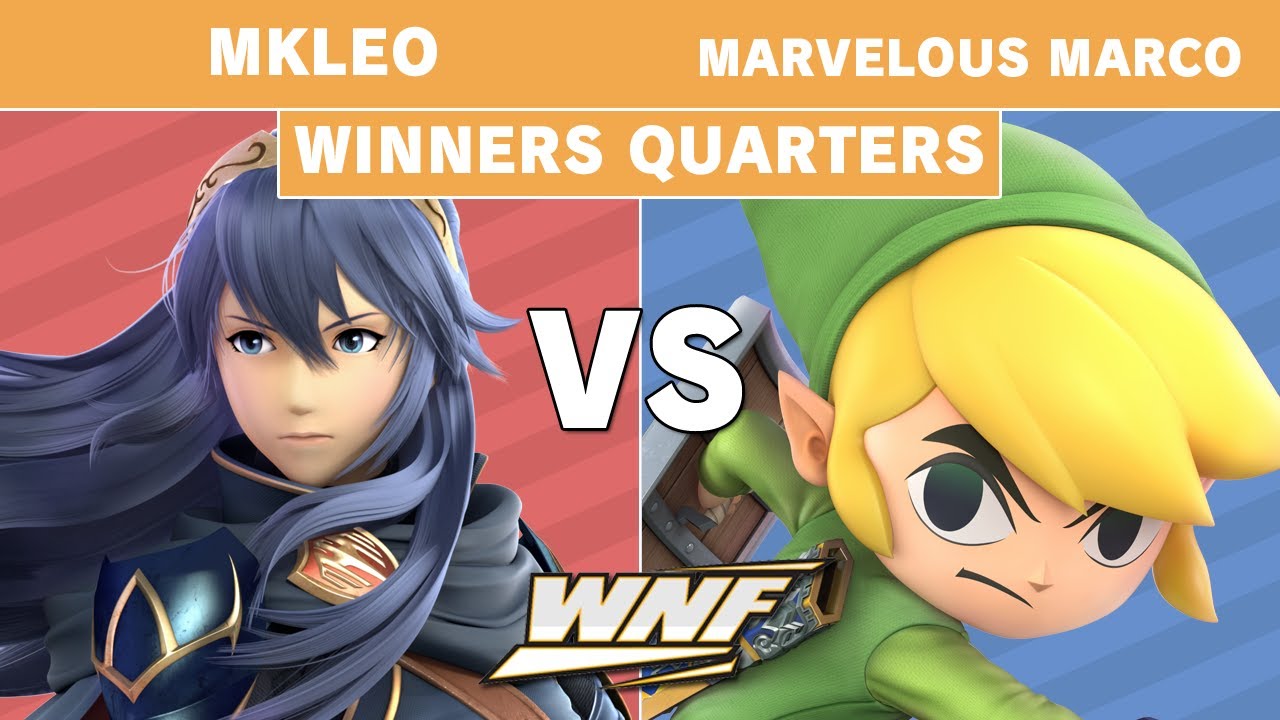 WNF 3.13 - MkLeo (Lucina) VS Marvelous Marco (Toon Link) Winners Quarter Finals - Smash Ultimate
