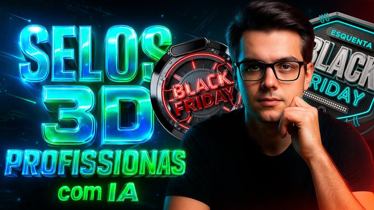 O Agente GPT SECRETO que Cria Selos 3D Profissionais