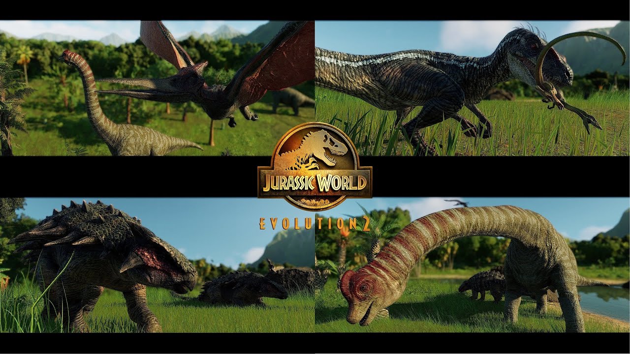 Wildlife of Isla Sorna JP3 (part 1) - Jurassic World Evolution 2 