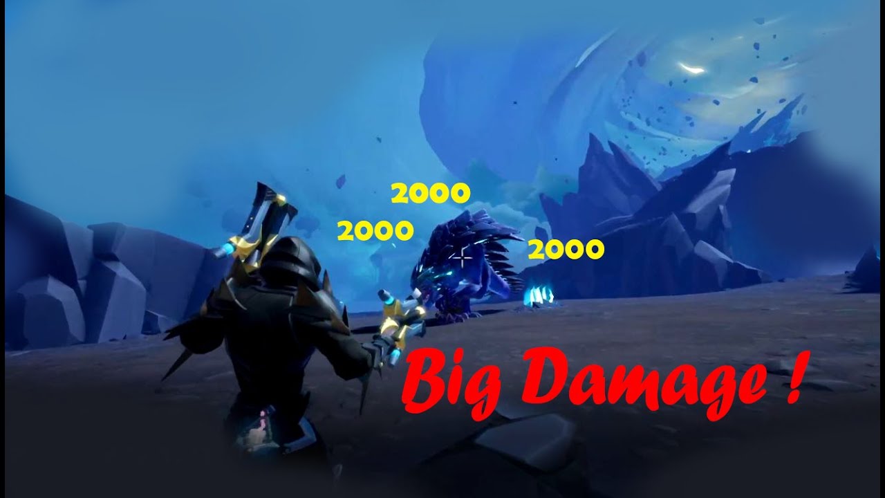 Big damage with twin suns in Dauntless