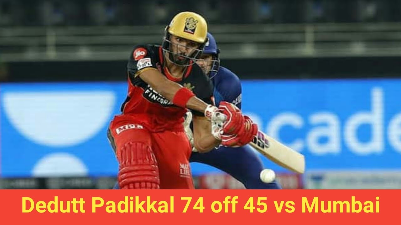 Devdutt Padikkal Brilliant 74 off 45 vs Mumbai Indians