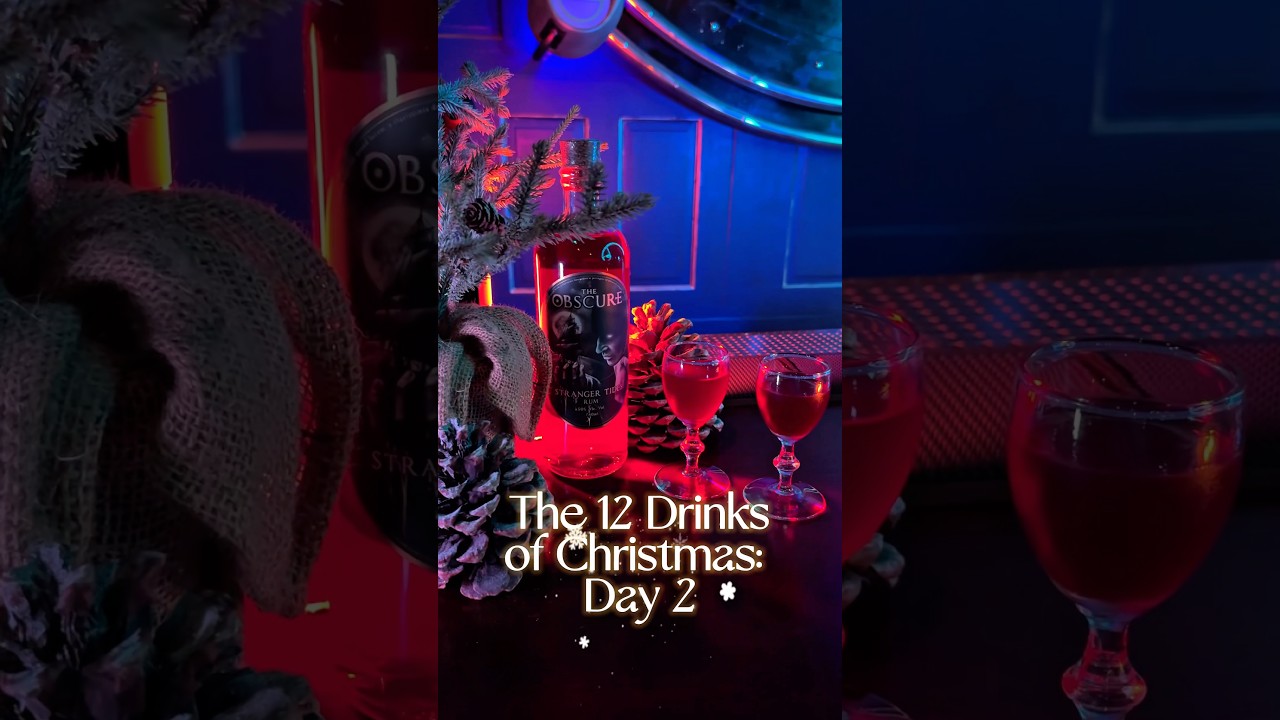Day 2 of Drinkmas - Two Chocolate Turtle Cordials - a Christmas Cocktail Recipe 🐢🍫