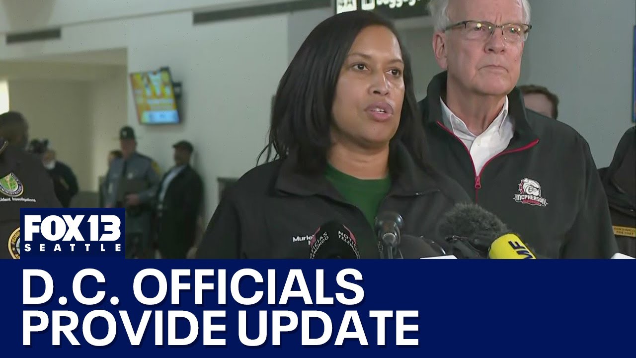 Officials provide update on plane, helicopter crash in Washington, D.C.