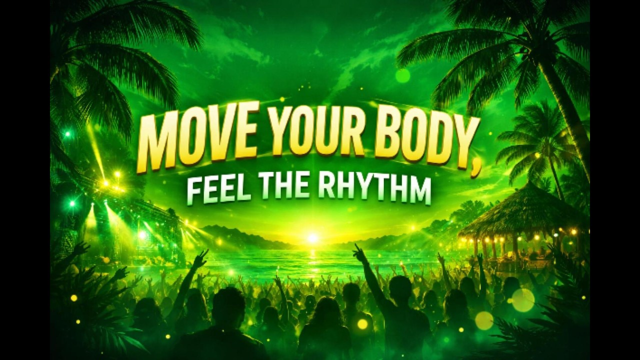 Move Your Body, Feel The Rhythm 🌴 Green Tropical Reggaeton Remix 2026