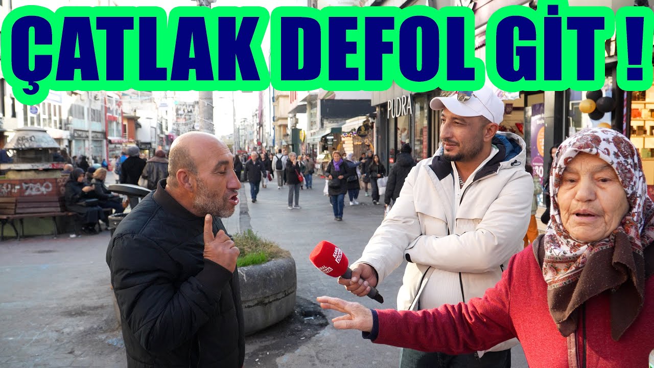 &Ccedil;ATLAK DEFOL GİT ! &Ccedil;&Ouml;P TOPLA Ş&Uuml;K&Uuml;R ET ! BOMBA R&Ouml;PORTAJ KA&Ccedil;MAZ !