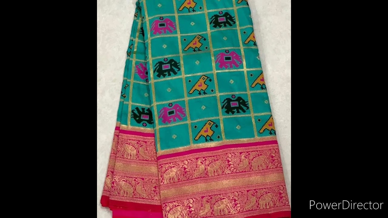 Latest Patola saree collection