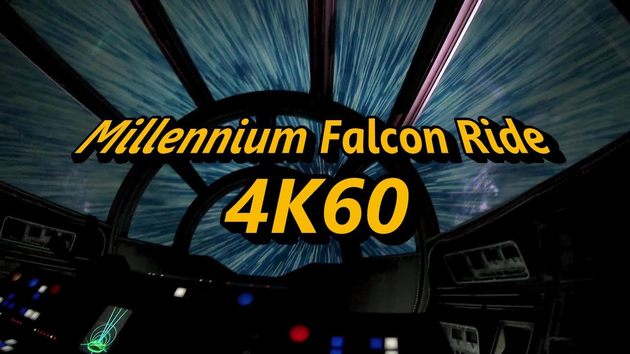 Millennium Falcon Smuglers Run {4K60}  Right Pilot POV [Hollywood Studios]