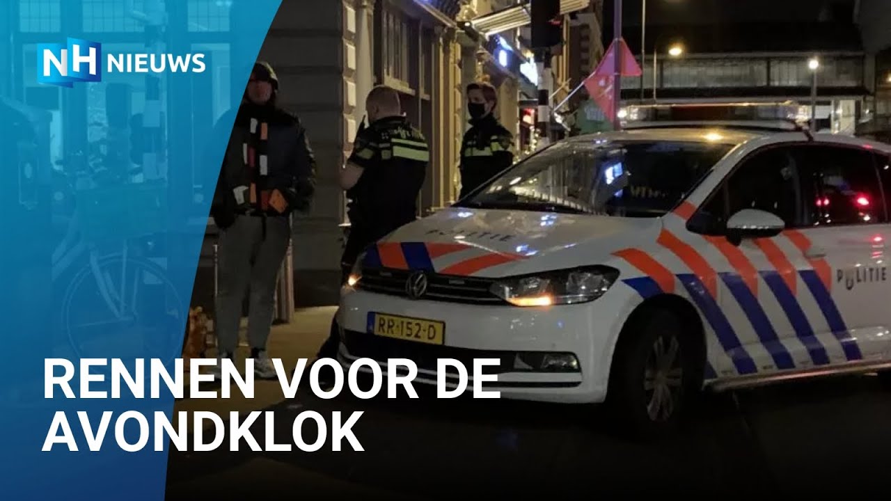 Overzicht: rennen voor de avondklok