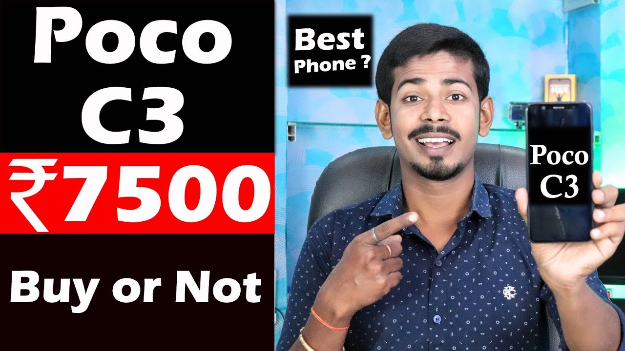 Poco C3 - Is it Best Phone under 7500 | Techy Bhaisaab