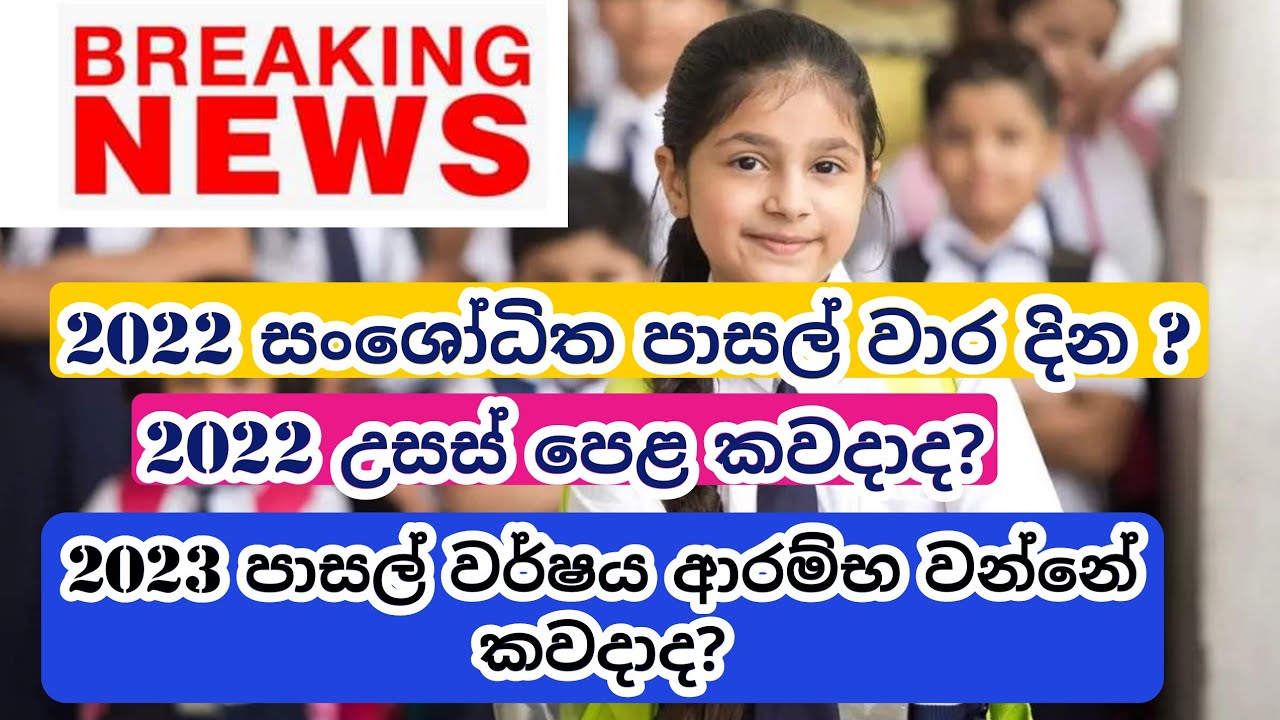 2022 School Terms | 2022 AL Exam Dates | When 2023 School Year Start