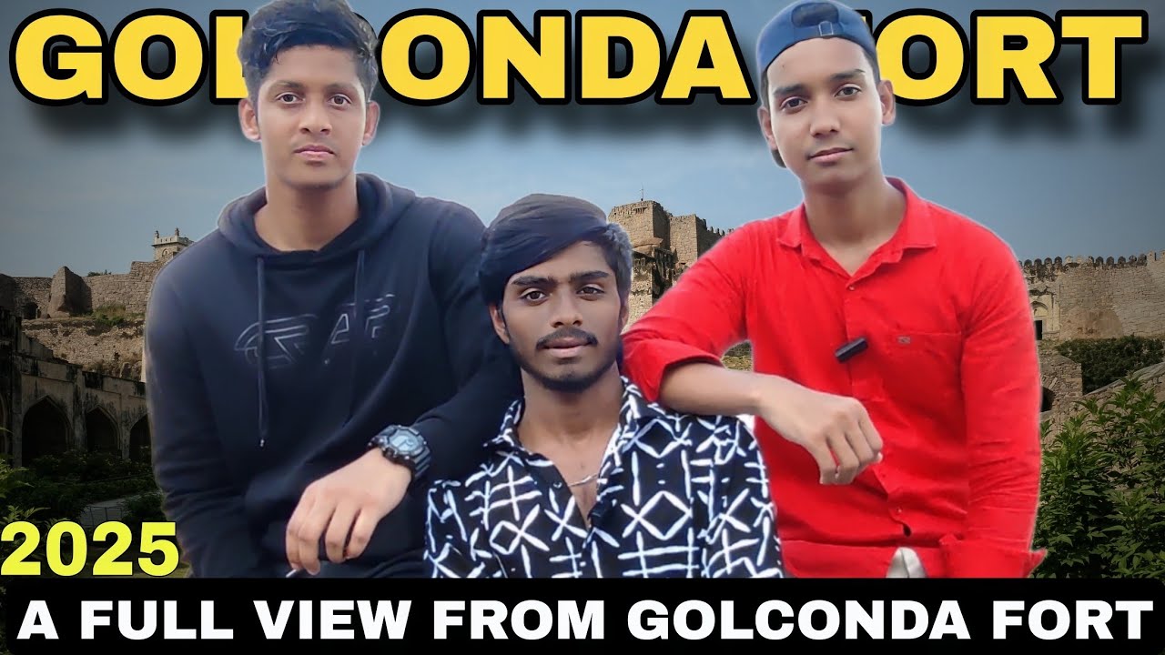 Exploring Golconda fort Hyderabad | Must visit in hyderabad | 2025 Telangana