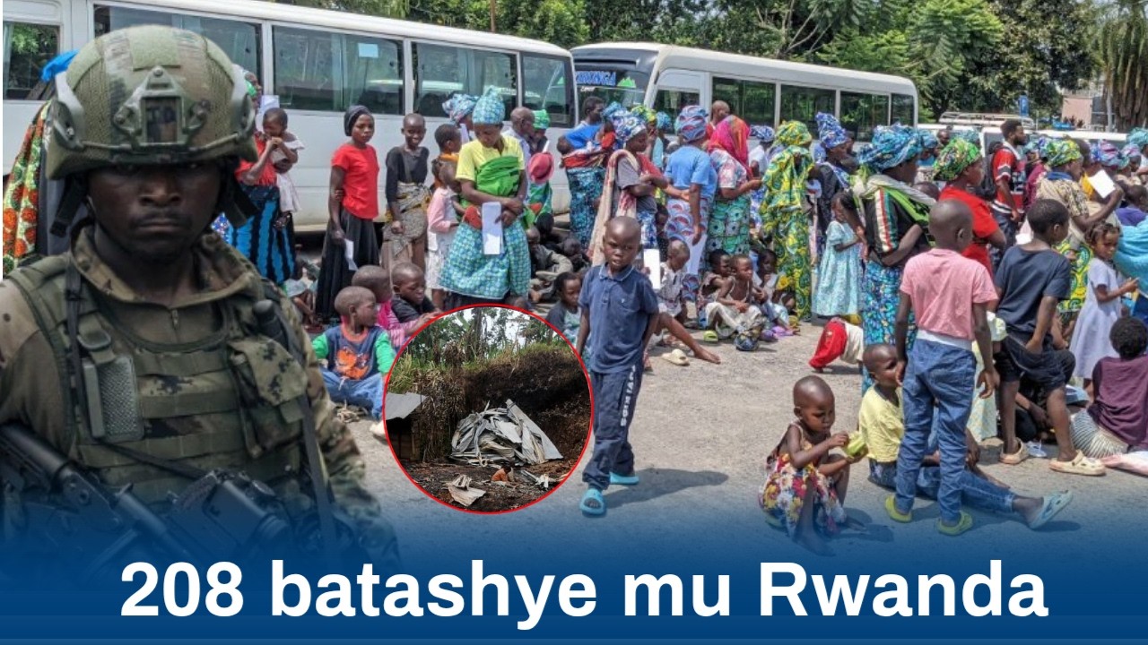 AMAKURU: U RWANDA RWAKIRIYE ABATURAGE 208 BIGOBOTOYE FDLR, FARDC YATSINDIWE RUBAYA ITWIKIRA ABATURAG