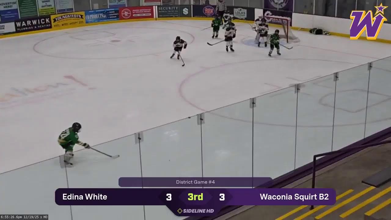 Waconia Squirt B2 vs. Edina White (2025.12.19)