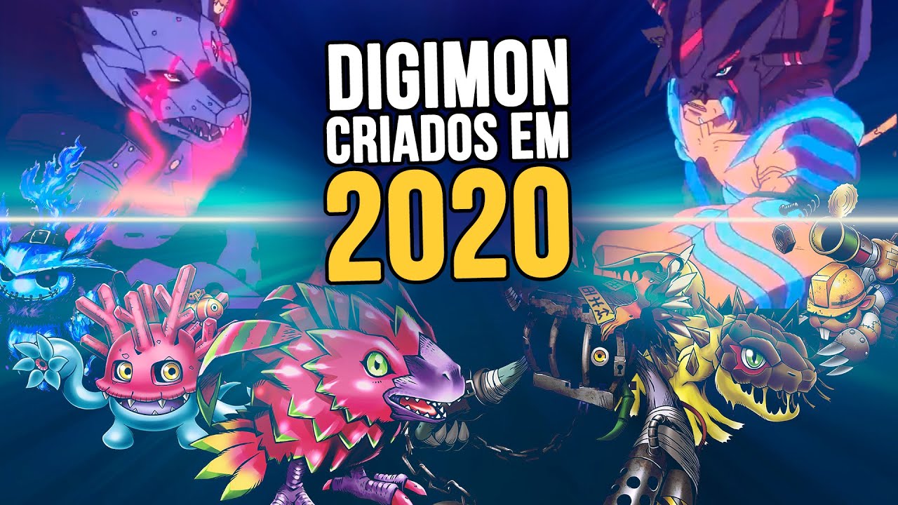 TODOS OS DIGIMON CRIADOS EM 2020