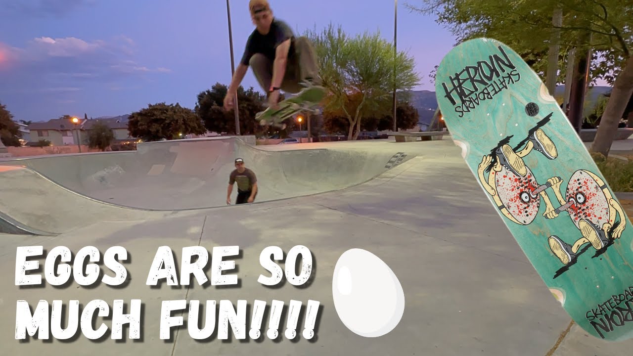 WE'RE BACK! More Egg Board Skating!