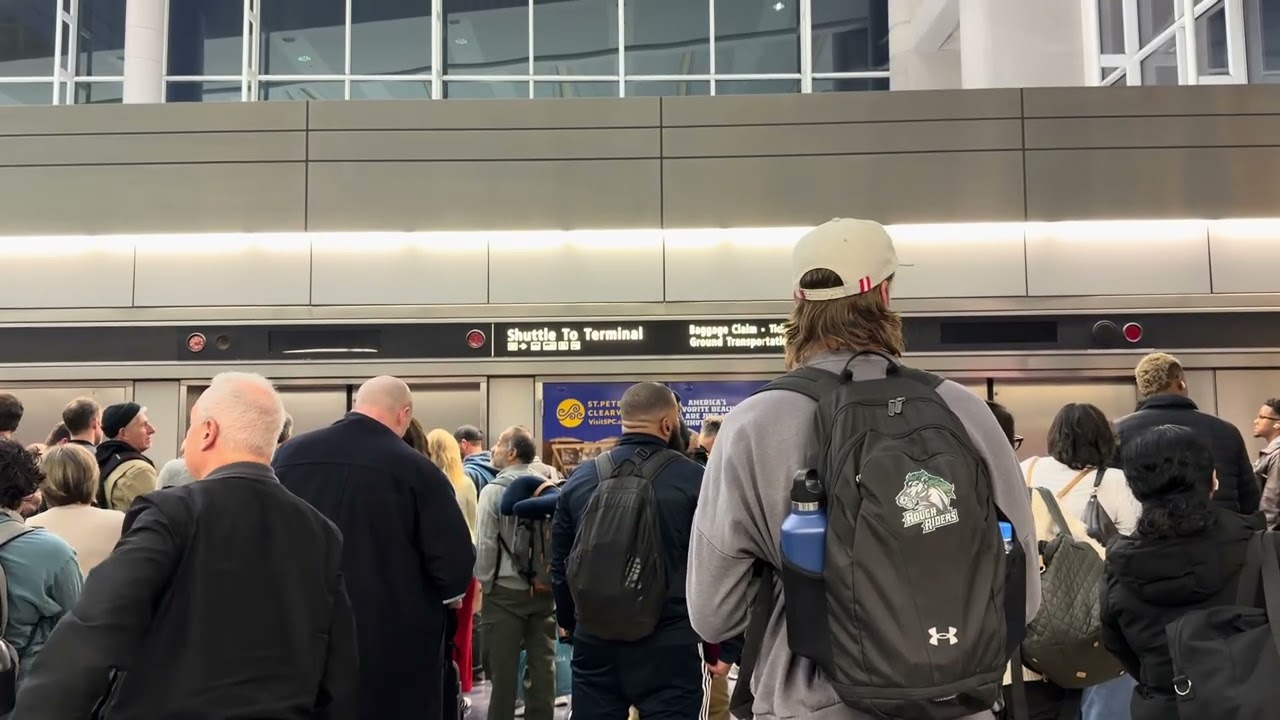 Tampa Airport Doors are Closing Of Airside E