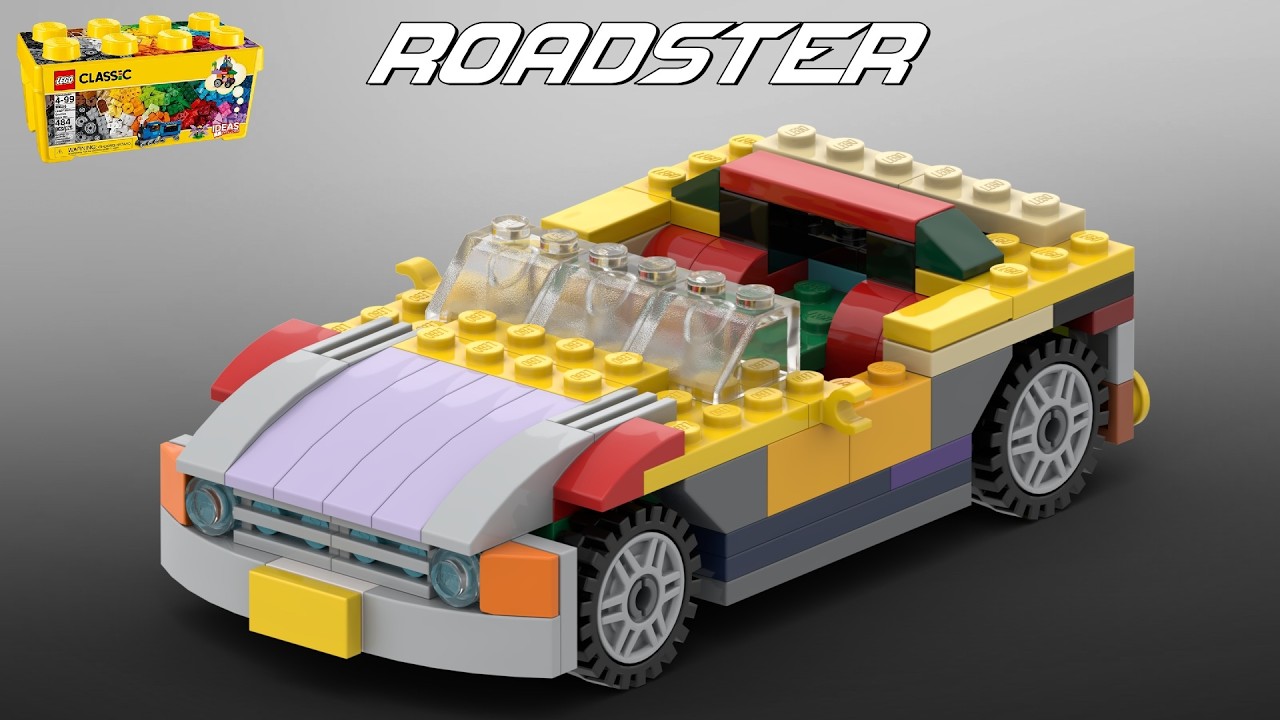 Lego Classic 10696 Желтый родстер (инструкция)