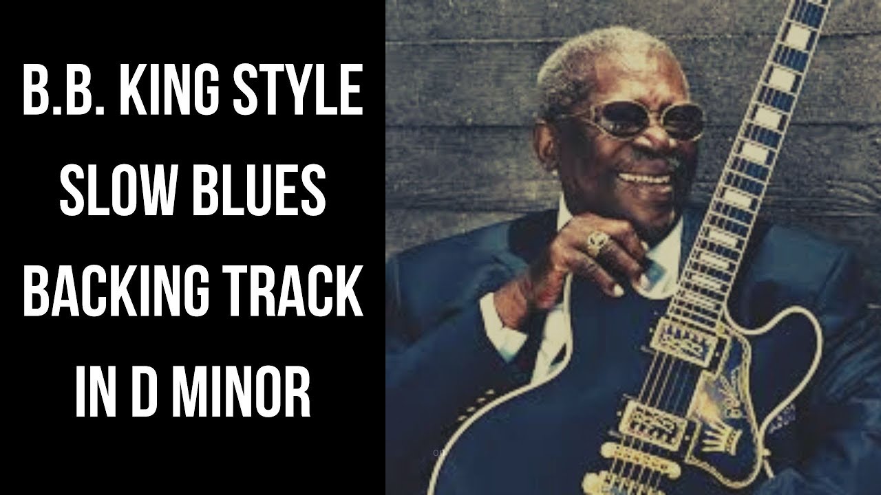 B.B. King Style Blues Backing Track in Dm (91 BPM)