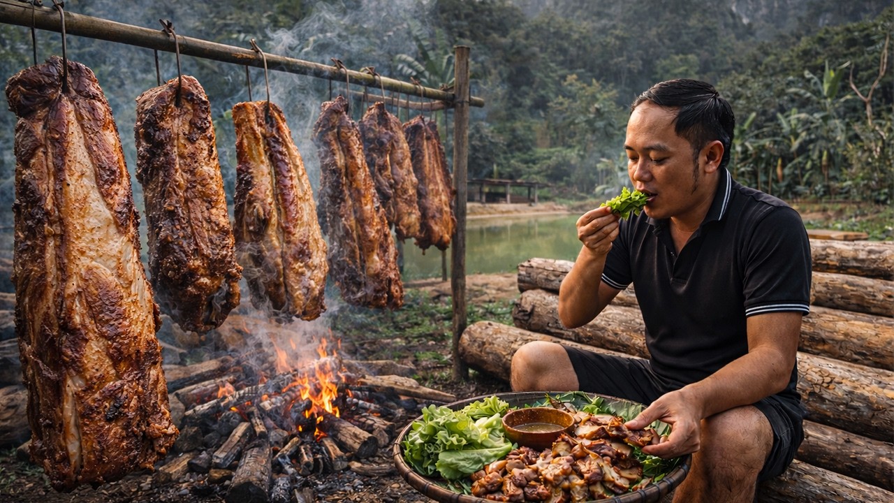 I Tried Slow-Smoking Pork in the Wild… Here’s What Happened