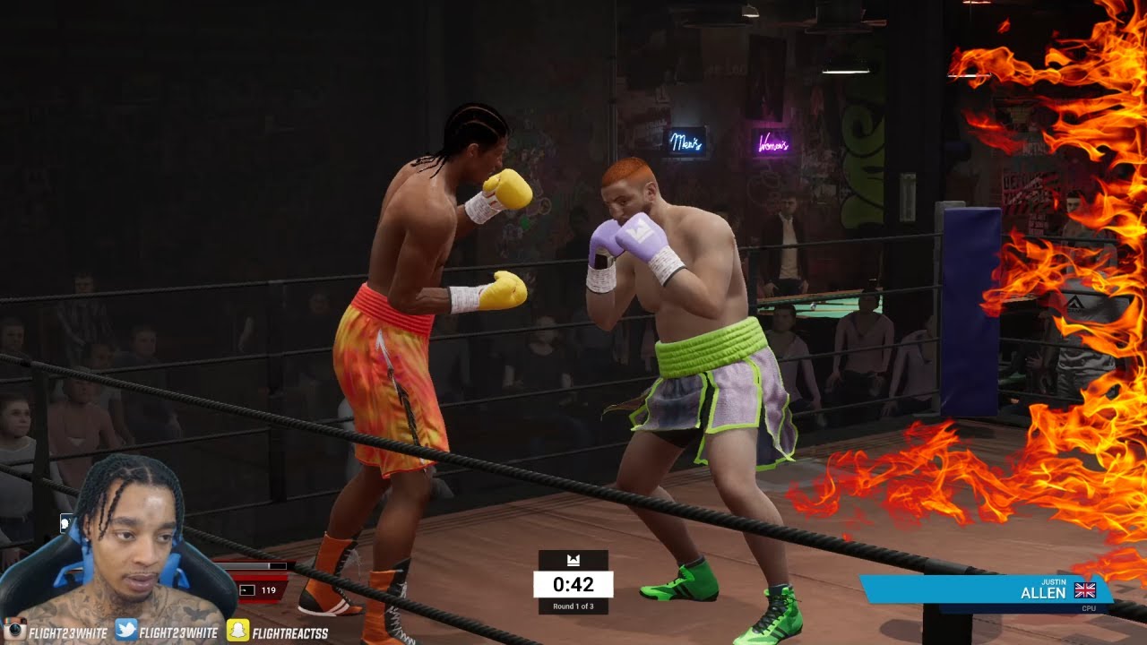 FlightReacts Plays Undisputed Boxing Career Mode - Ep.1!