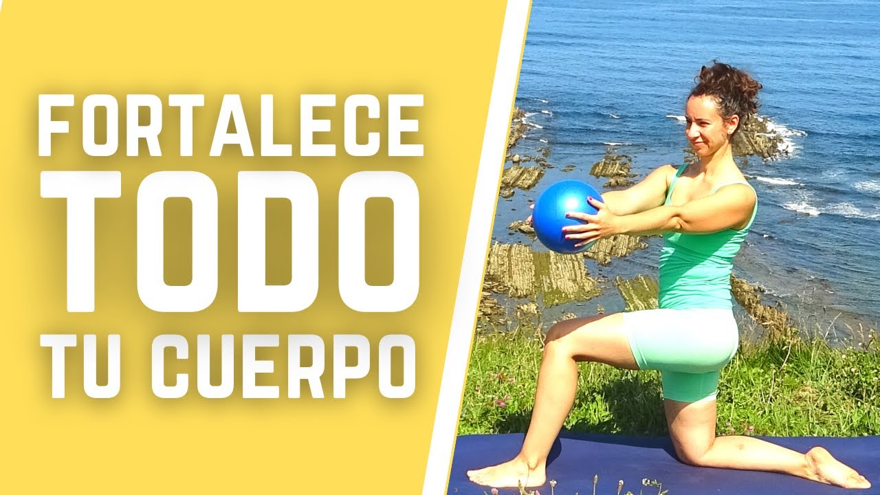 🤸‍♂️ Clase completa de Pilates con PELOTA pequeña (Softball) PRINCIPIANTES 👉fortalece todo tu cuerpo
