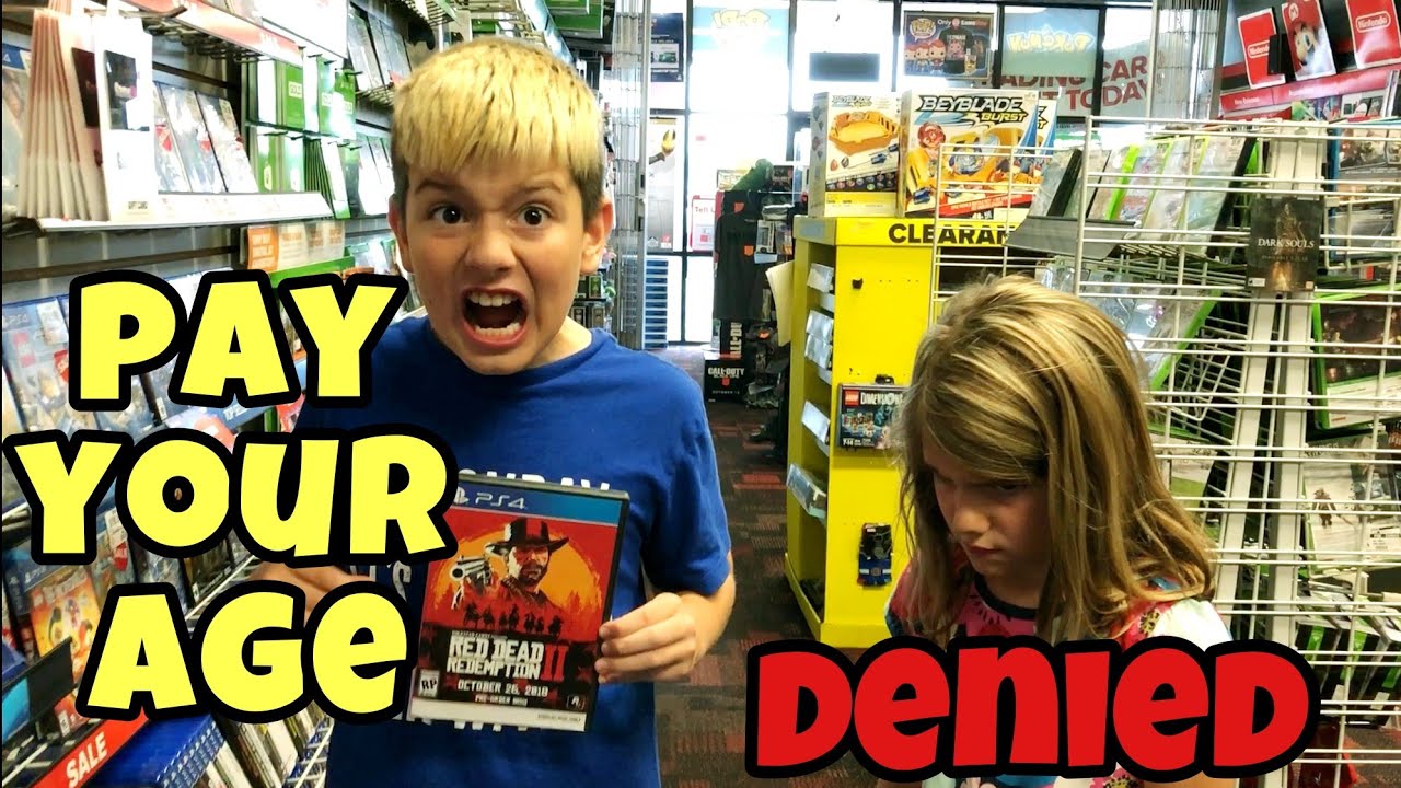 Детская истерика в ярости от Gamestop за отказ от «Pay Your Age» [Оригинал]