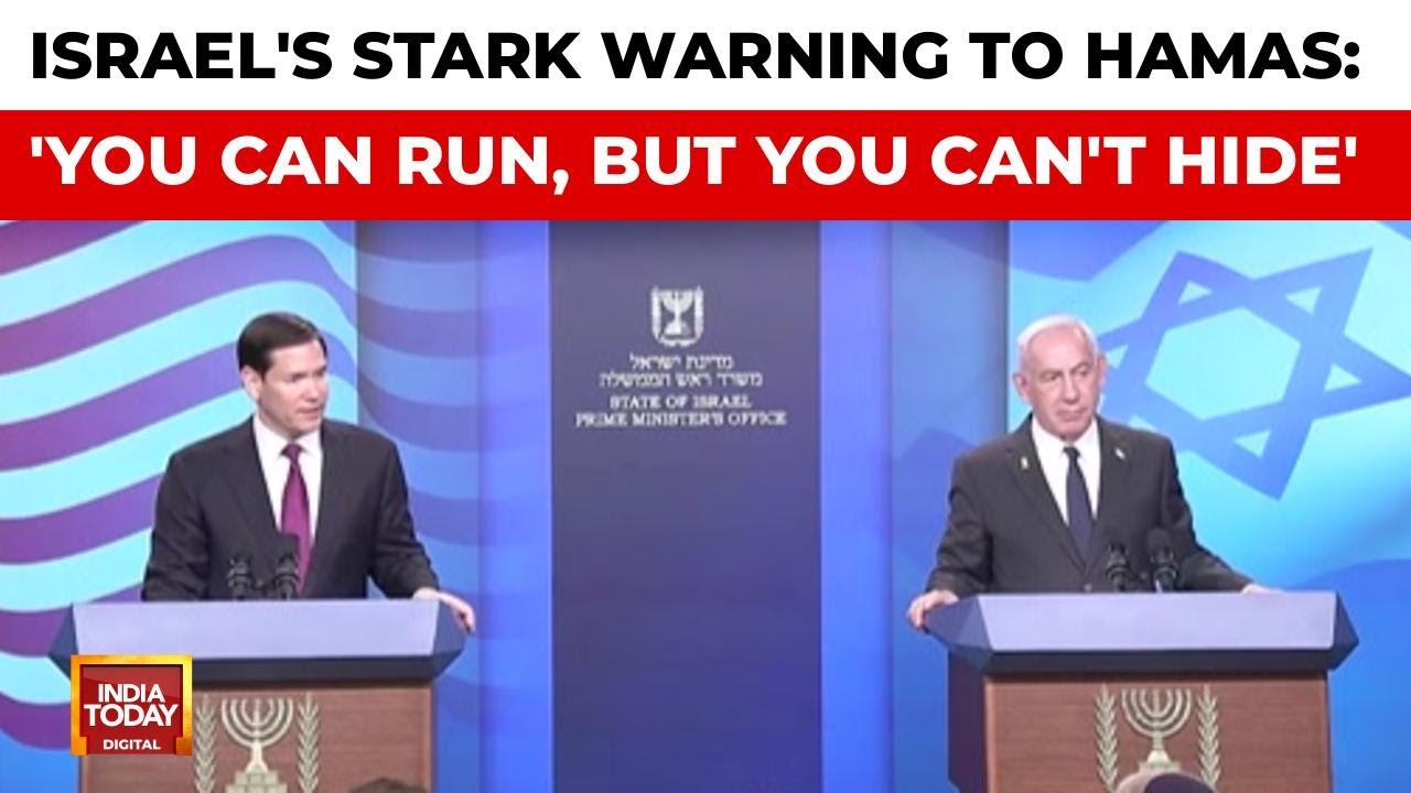 Israel's 'You Can't Hide' Warning To Hamas; US Alliance Stands Firm Amid Gaza & Iran Threats