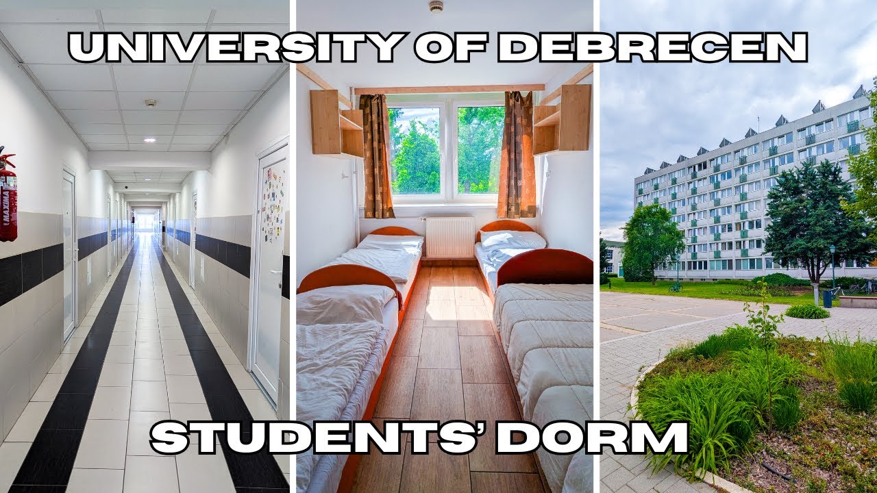 UNIVERSITY OF DEBRECEN DORM TOUR || VERES PETER DORMITORY