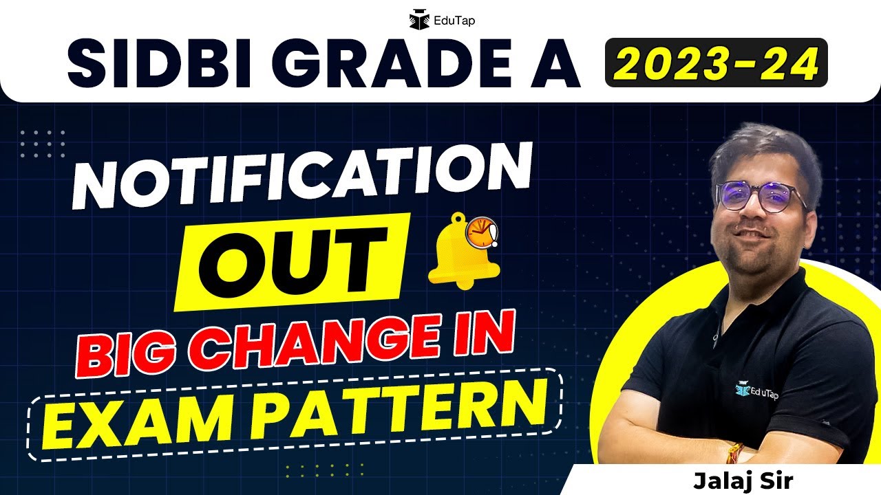🔴SIDBI Grade A 2023 Notification Out | SIDBI Vacancies & Eligibility | SIDBI Grade A Syllabus 2023