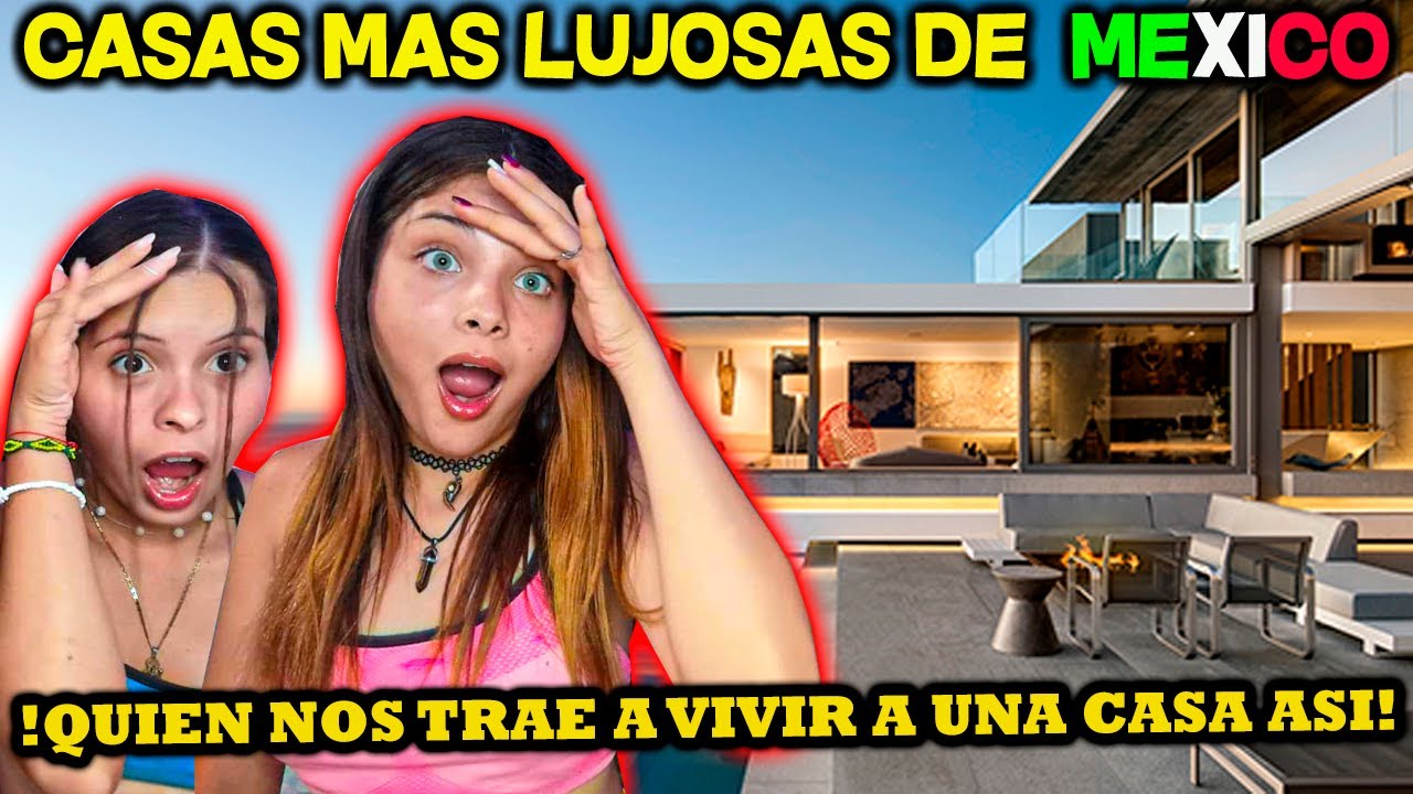 LAS CASAS MAS JULOSAS de MEXICO *UNA VERDADERA LOCURA* - 🇨🇺CUBANAS REACCIONAN