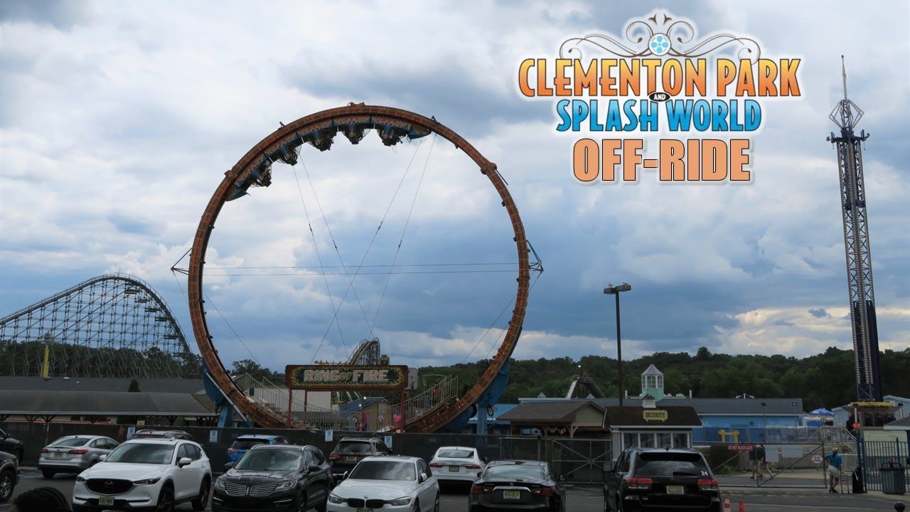 Clementon Park Off-Ride Footage, New Jersey Amusement & Water Park | Non-Copyright