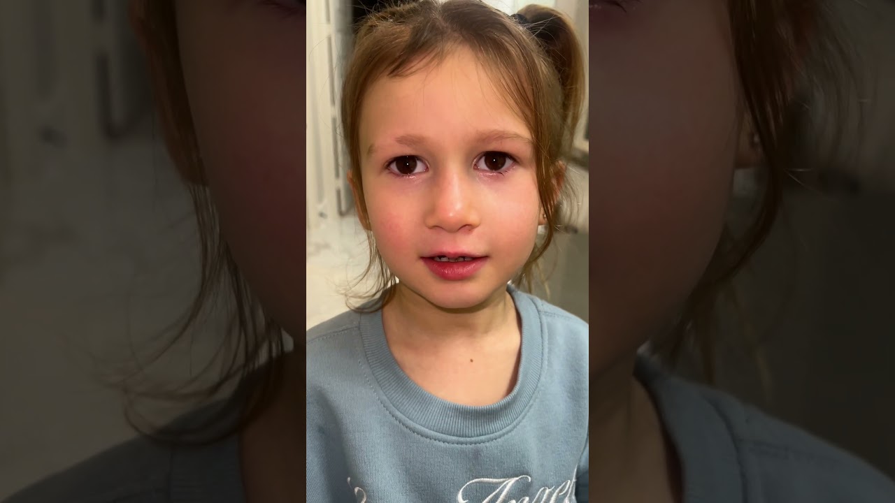 Mom catches daughter shaving eye brow off! 😡 #shorts