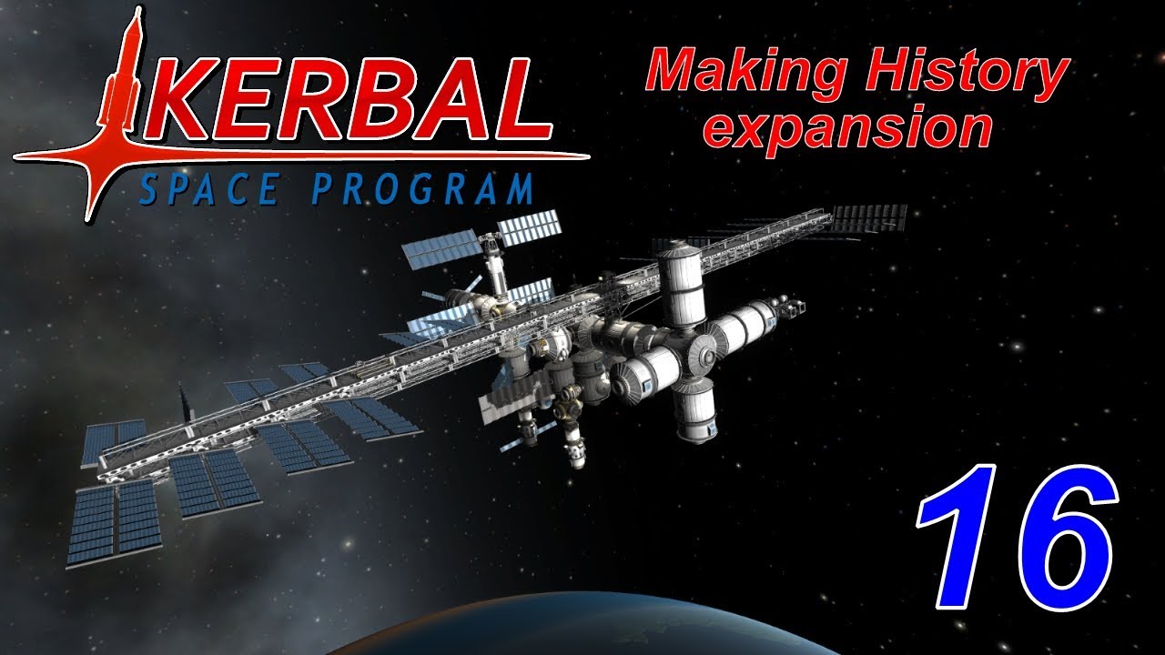 KSP 1.4 Making History expansion. #16. Муна. Посадка и возврат.