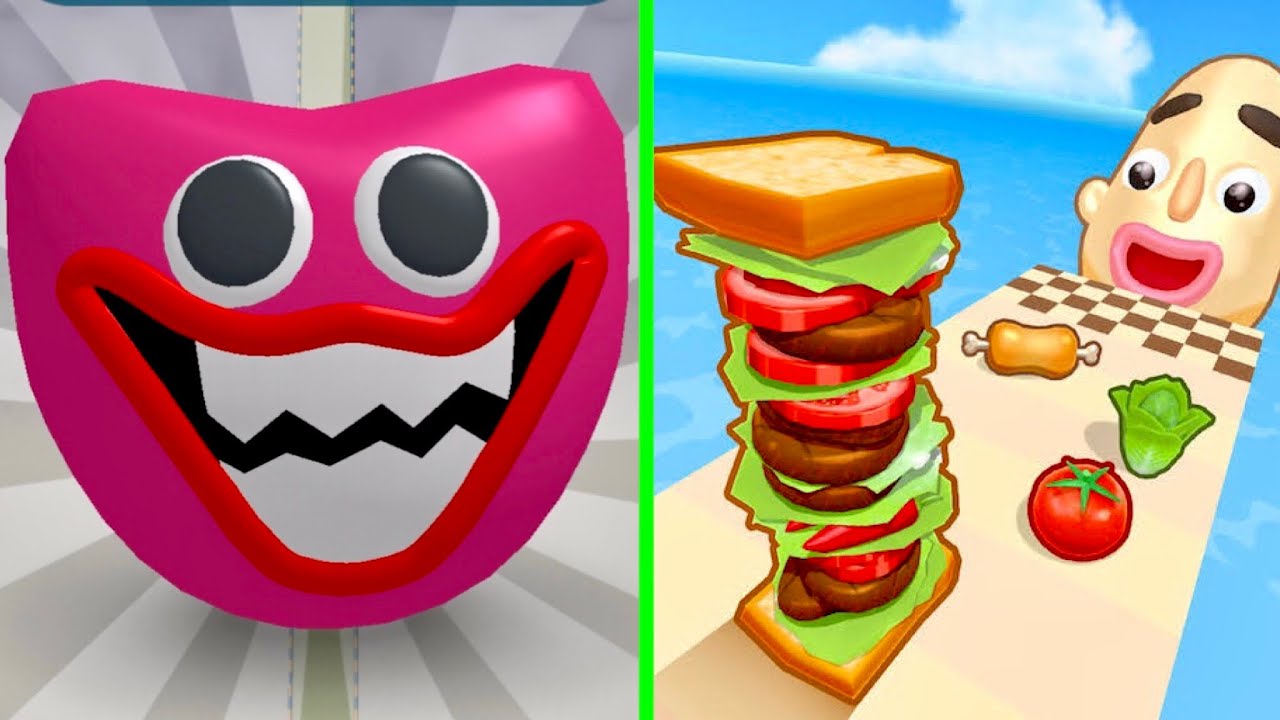 Action Ball Vs Sandwich Runner🟫⬛️Walkthrough Android iOS Gameplay DTRD3