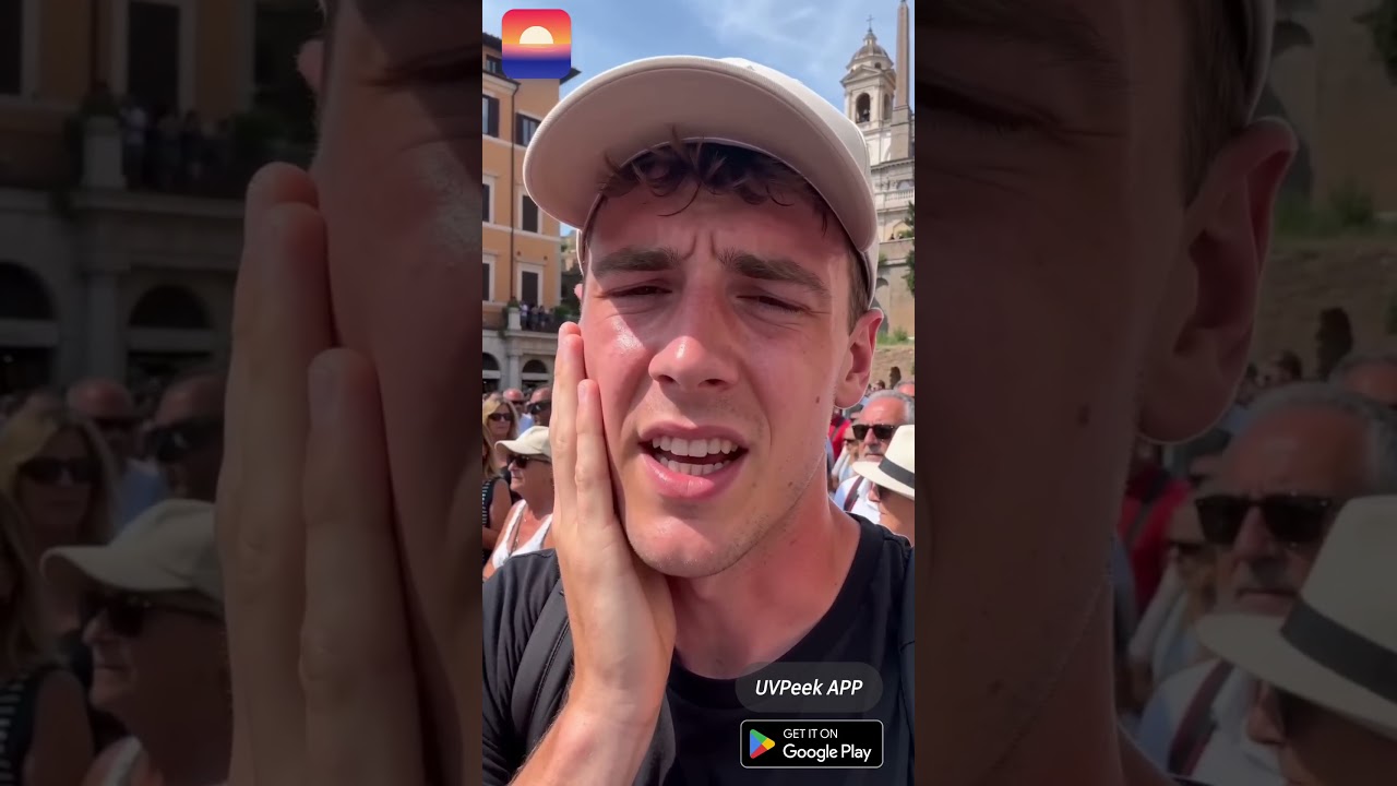 Trevi Fountain, &ldquo;Tourist Time Adds Up&rdquo; #uvprotection #funny #sunprotection #automobile #duet #comedy