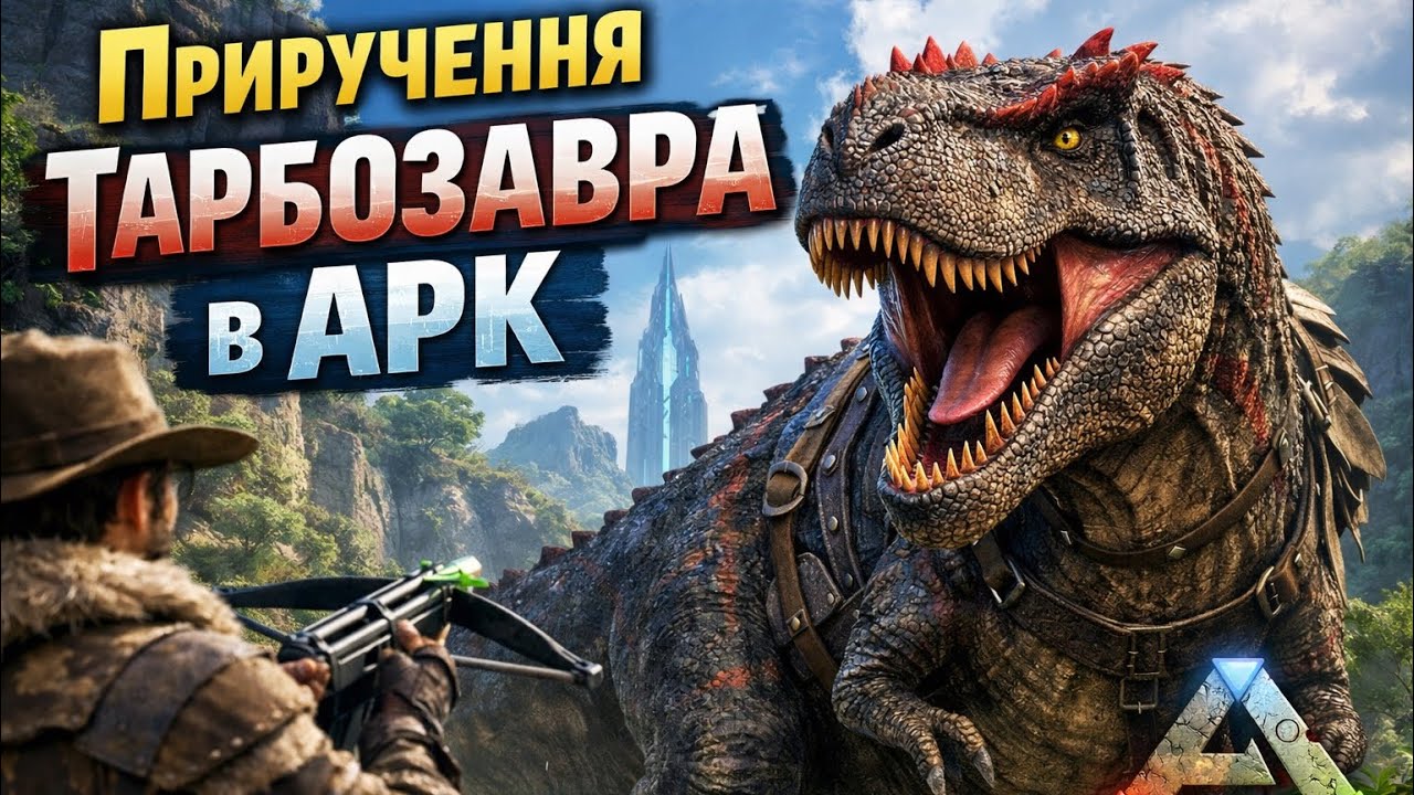 Приручение тарбозавра в ARK ASCENDANT 