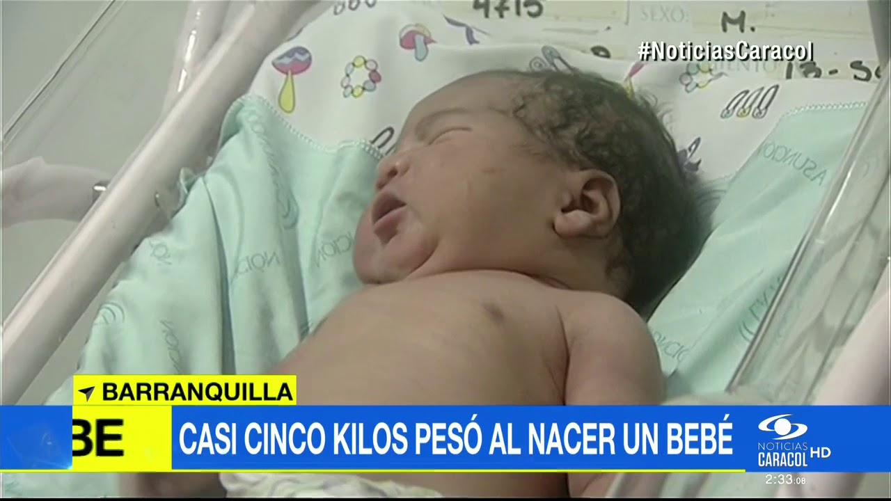 Nace un beb&eacute; con peso y estatura de un ni&ntilde;o de 4 meses en Barranquilla | Noticias Caracol