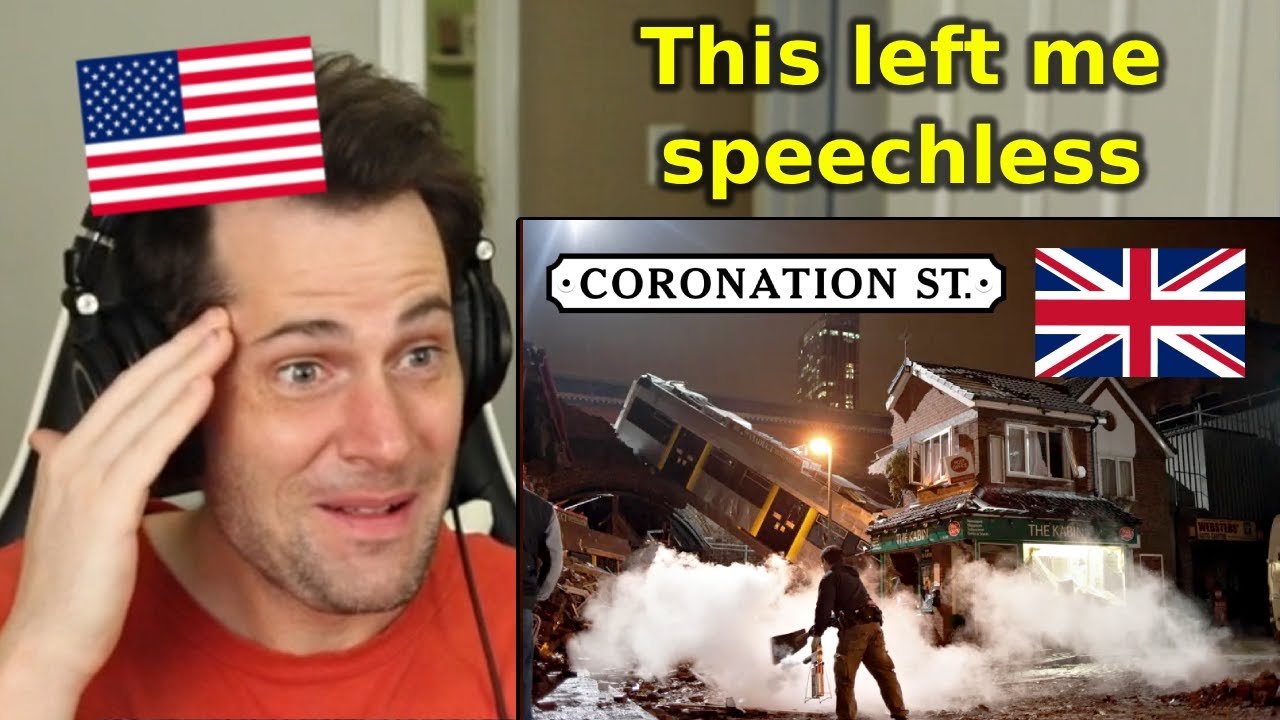 American Reacts to Coronation Street