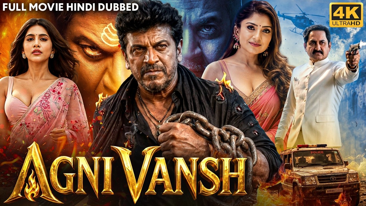 AGNI VANSH - Hindi Dubbed Full Movie | Shiva Rajkumar, Nabha Natesh, Suman | South Action Movie