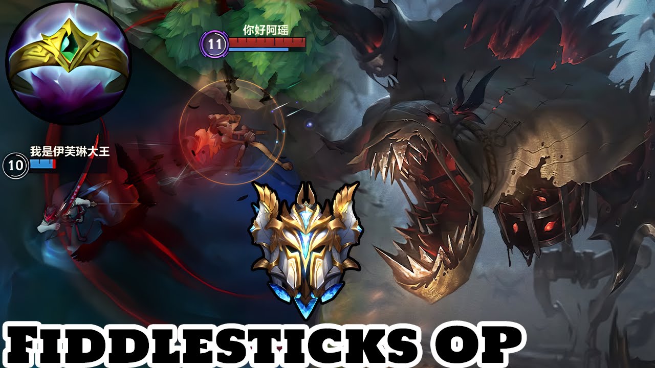 Wild Rift Fiddlesticks - Top Fiddlesticks Gameplay Rank Sovereign