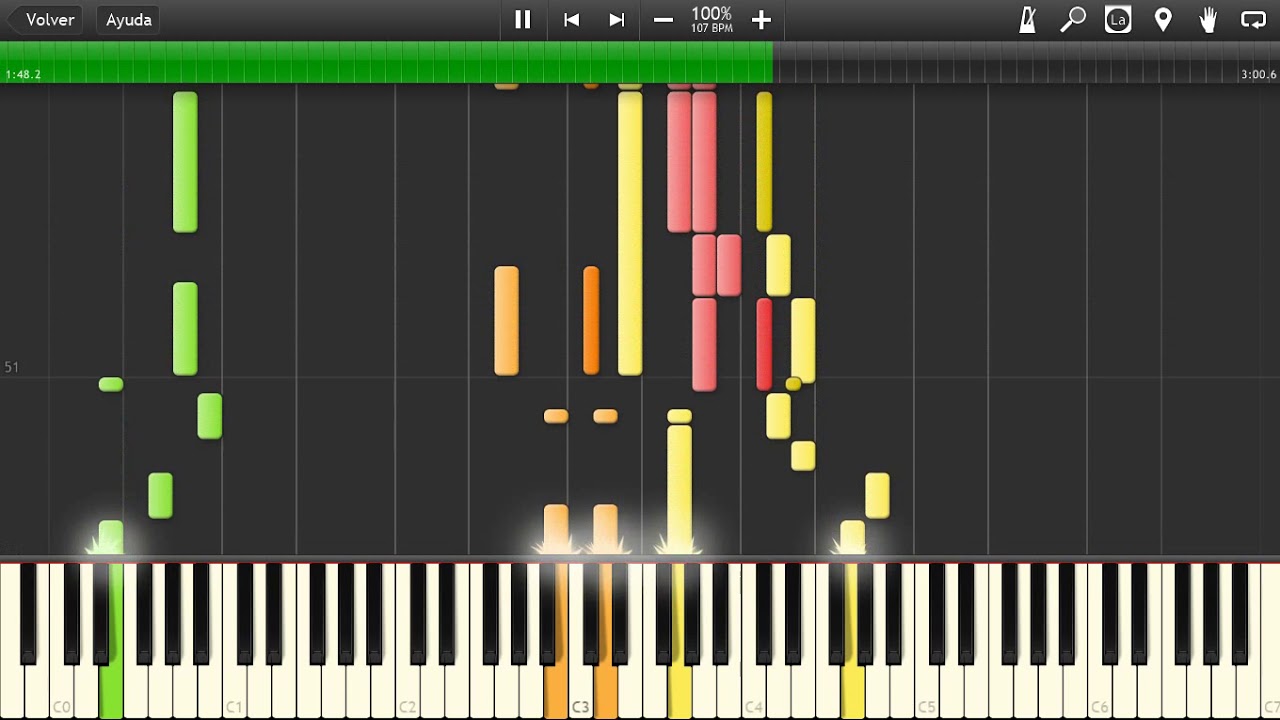 Botanic Base Knuckles Chaotix Midi piano cover