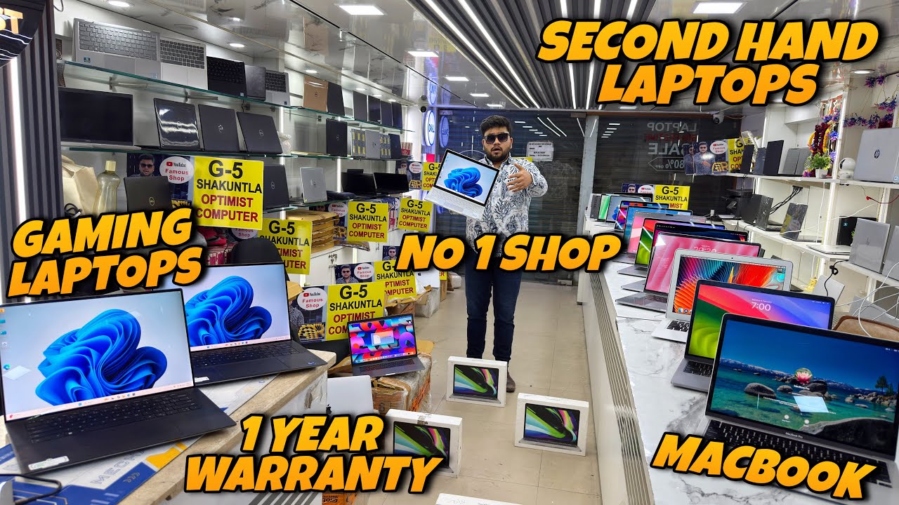 Open Box Laptop & MacBook Starting ₹14000 | Second hand laptop MacBook Market in Nehru Place Delhi