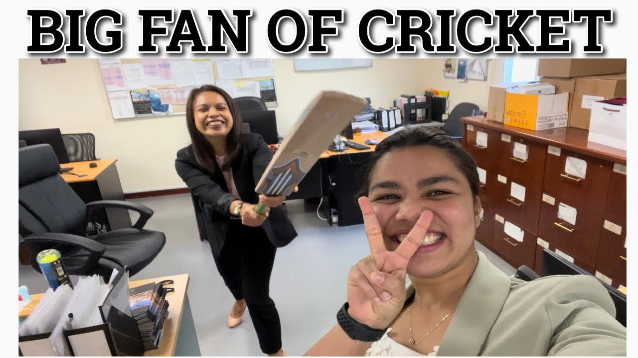 Met her after 35 days || she&rsquo;s a big fan of Cricket || Welcome back to work || Qatar Work Life