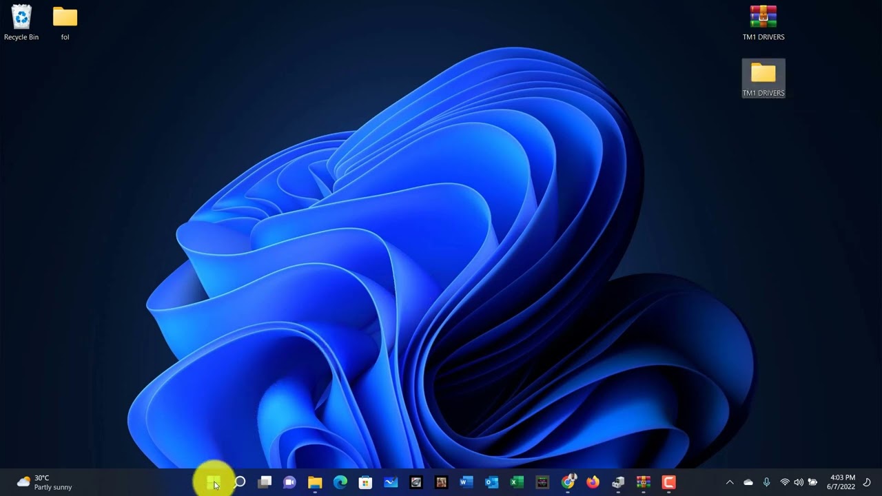 Installing TM1 laptop sound drivers
